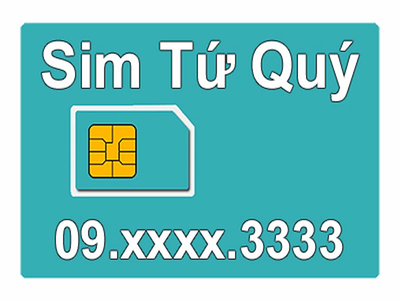 Sim 3333 có vị trí ở cuối