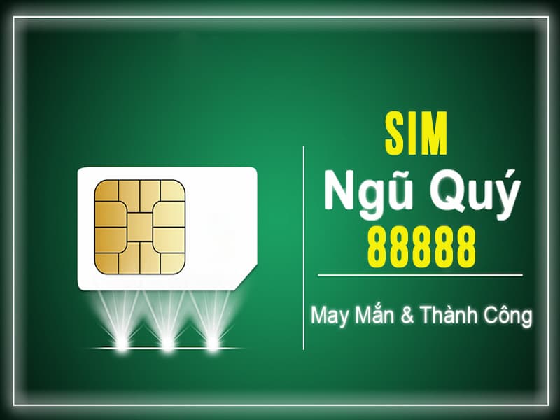 Sim số 88888 mang đến cho chủ nhân sức mạnh và sự uy tín trong kinh doanh