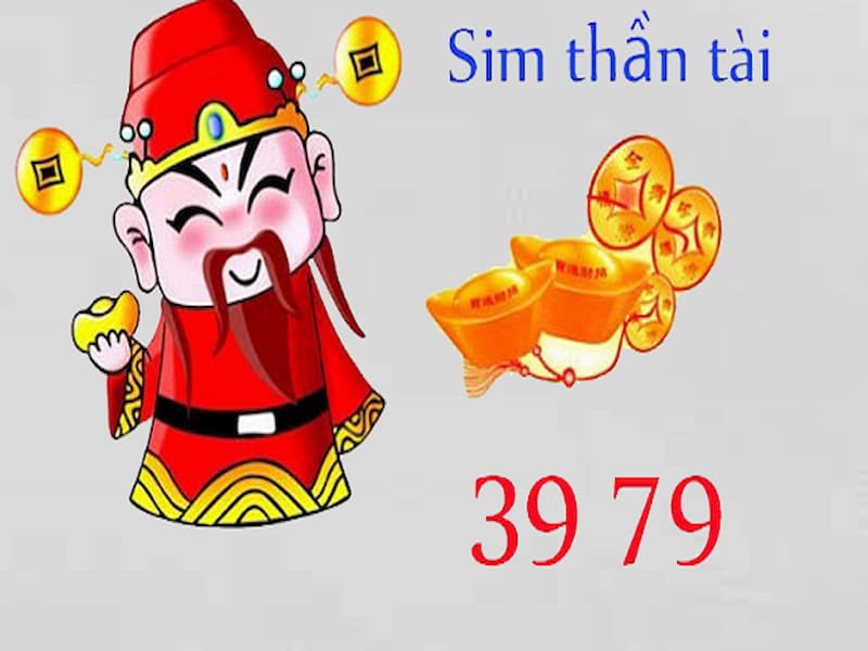 SIm thần tài là sự kết hợp gữ thần tài lớn và thần tài bé