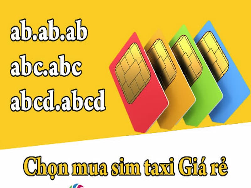 Hiện nay trên thị trường đang phổ biến 3 dạng sim taxi