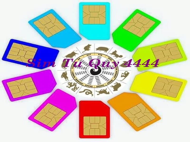 Sim tứ quý 4 đại diện cho 4 mua 4 phía