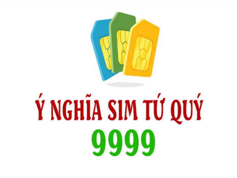 Sim tứ quý 9 là dòng sim biểu tượng cho sức mạnh và quyền lực
