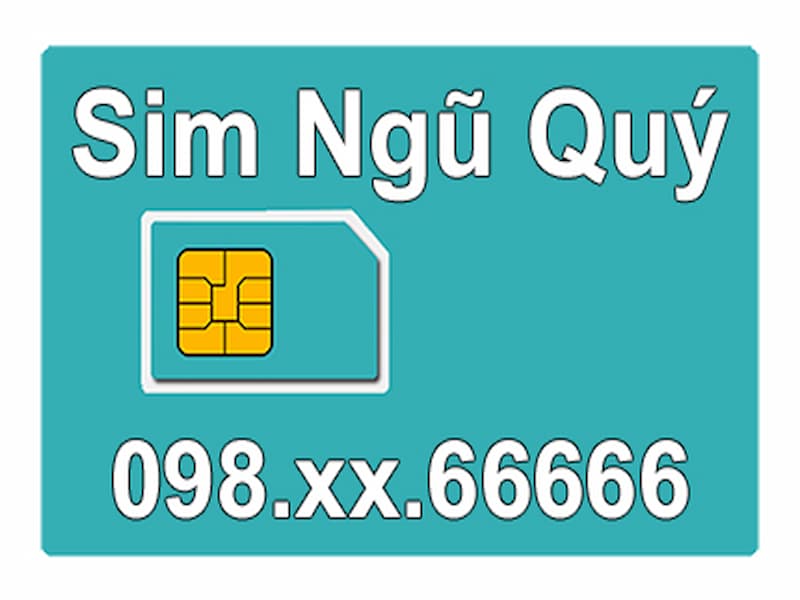Giá còn tùy vào vị trí của ngũ quý nằm ở giữa hay ở đuôi số điện thoại