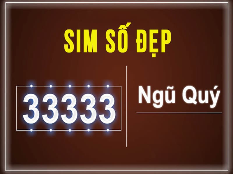 Sim 33333 đắt giá vì những ý nghĩa thực tế mà nó mang lại