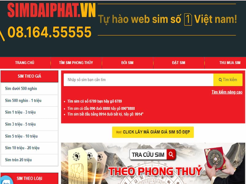 Mua sim viettel 0989 ở Sim Hay chất lượng, uy tín