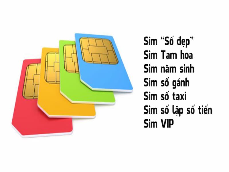  Xác định dạng sim dễ nhớ cần sử dụng