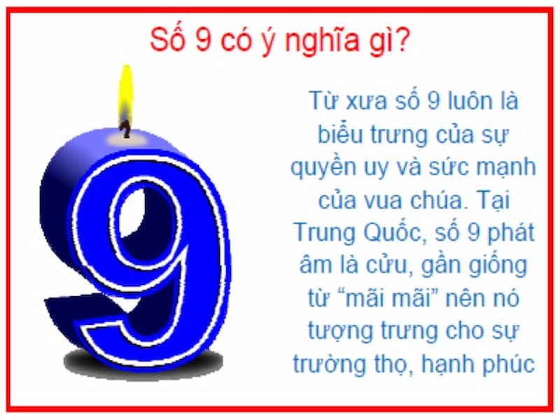 Ý nghĩa số 9 trong phong thủy sim số