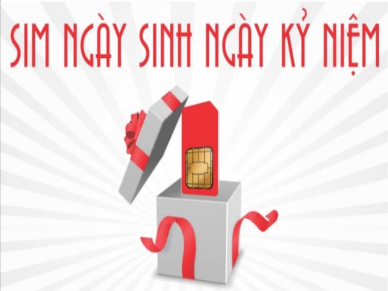 SIm ngày sinh là dòng sản phẩm của sim ngày tháng năm sinh