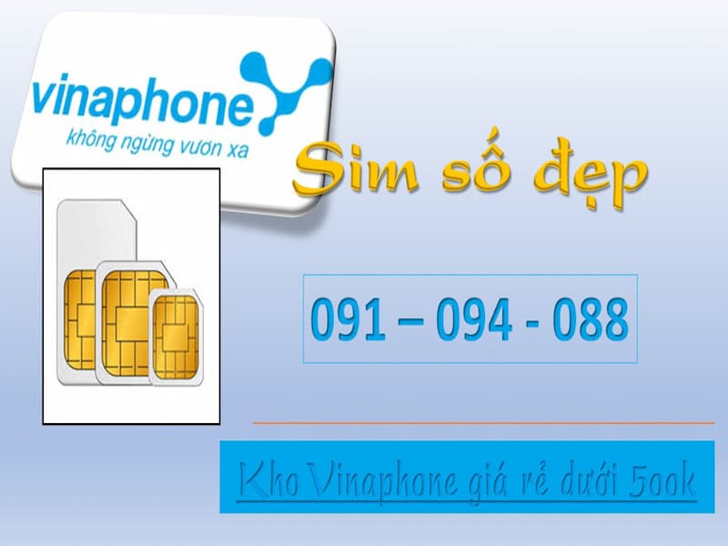 Sim số dễ nhớ đến từ nhà mạng Vinaphone