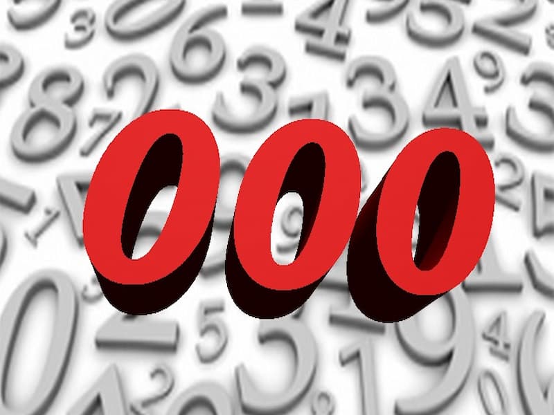 Ý nghĩa số tam hoa 000