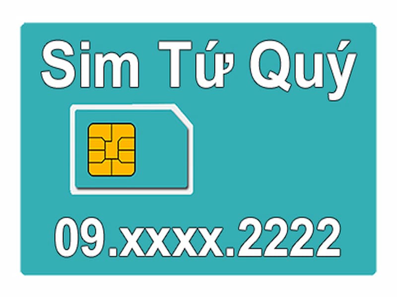 SIm tứ quý 2 có 2 loại chính