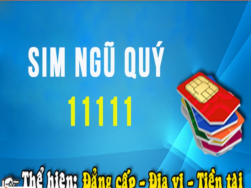  Sim 11111 giúp giới buôn bán chiêu tài kích lộc